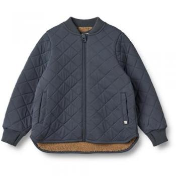 Outdoorjacke WHEAT Thermo Jacket Benni Gr. 110, blau, Jungen