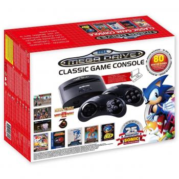 Sega Megadrive + 80 Jeux – Édition Sonic 25e Anniversaire