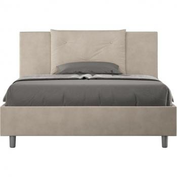 Cama “Ribete Verde” 140x190 – Somier Acolchado en Microfibra Anja