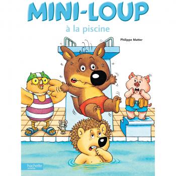 Mini-Loup à la piscine