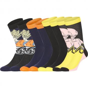 Pack de 4 pares de calcetines Dragon Ball Z para infantes