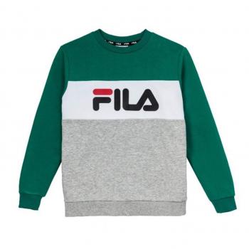 Fila 687194 Sudadera para chicos y chicas Fila Blocked Crew 12 años