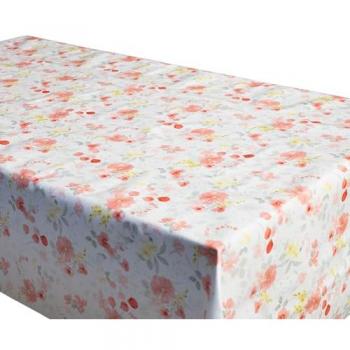 Toile Cirée Grandes Fleurs 140x300cm Polypropylène