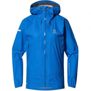 Chaqueta con Capucha Haglöfs L.I.M Gore-Tex II Azul Eléctrico