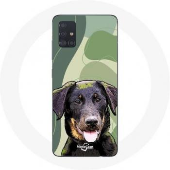 Couvercle Samsung Galaxy A51 – Design Beauceron Noir