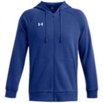 Under Armour® Skijacke UA RIVAL FLEECE FZ HOODIE TECH BLUE