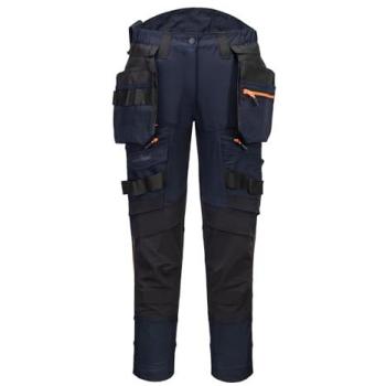 Portwest DX4 Women’s Detachable Holster Pocket Trousers – Dark Navy, Regular Fit 36