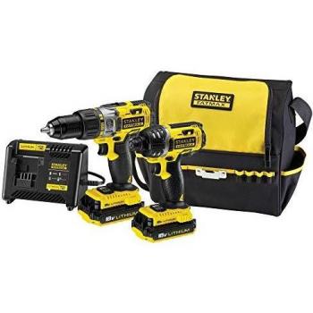 Kit Trapano e Avvitatore Stanley FMCK461C2-QW
