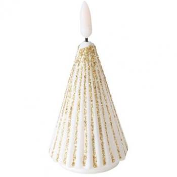 Bougie Flamme Artificielle Sapin 12 cm