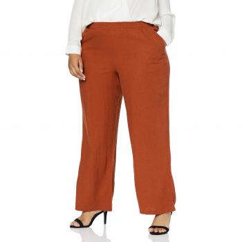 Pantalones para Mujer Junarose Jraklia K, Marrón Arabian Spice, Talla 44