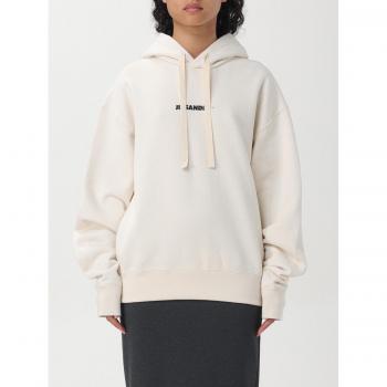 Natural Color Sweatshirt for Women by Jil Sander