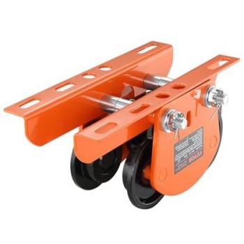 Carrello Porta Paranco Elettrico con Larghezza Regolabile 60-120mm