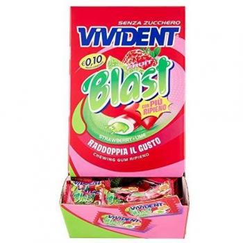 Frutta Vivident Gusto Lime senza zucchero