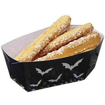Ginger Ray Halloween – Ataúd Decorado con Bandeja de Snacks y Truco O Trato