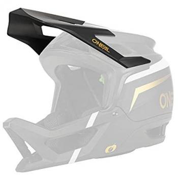 O'Neal Fahrradhelm mit Visier schwarz/weiß