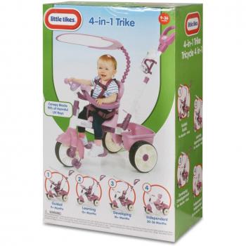 Tricycle 4-en-1 pour enfants