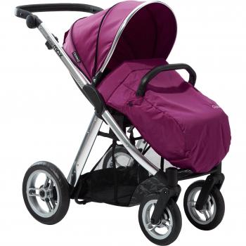 Lila und silbernes OysterMax-Fahrgestell von Vital Innovations