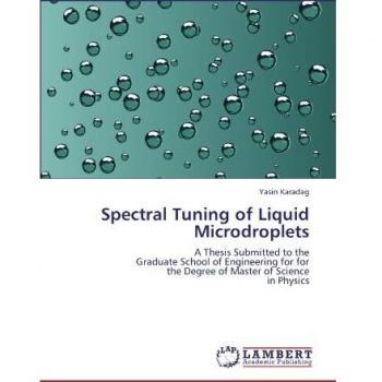 Spectral Tuning of Liquid Microdroplets: A Thesis Submitted to the Graduate School of Engineering for for the Degree of Master of Science in Physics