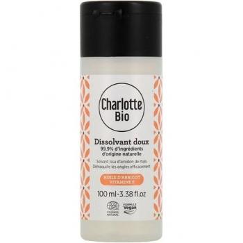 Remover de Nail Polish Charlotte Bio, 100 ml, sem acetona