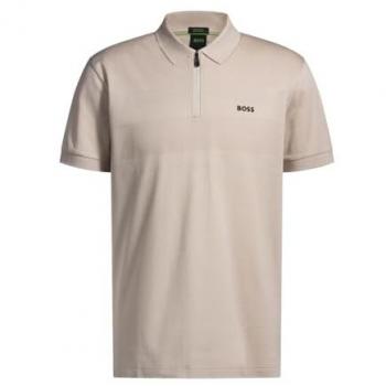 BOSS Polo Philix Pima 50538177 Beige Regular Fit – L (Taglia Standard)