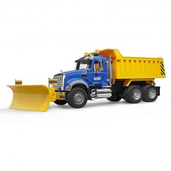 Bruder 02825 MACK Granite Dump Truck Snow Plow – Farm and Construction Use