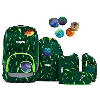 Ergobag Wide 5tlg. Set mit klappbarem Deckel