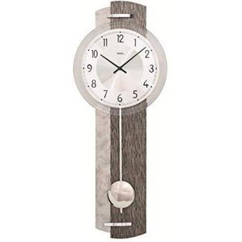 AMS Stille Pendelwanduhr W7463