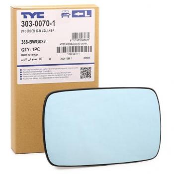 TYC 303-0070-1 Outside Mirror Glass