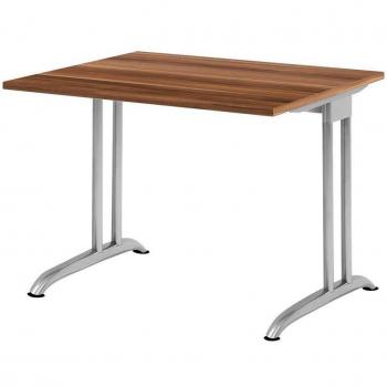 Bürotisch 80x80cm Weiß