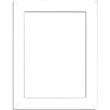 Cornice Delaunay 35x50 cm bianco elegante
