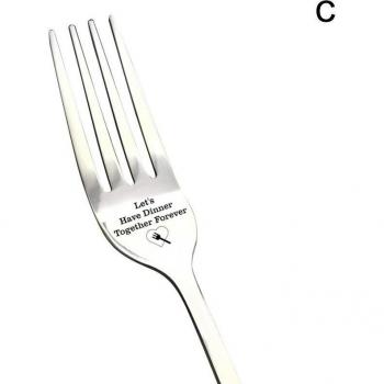 Fourchette Miroir Cuisine Élégante