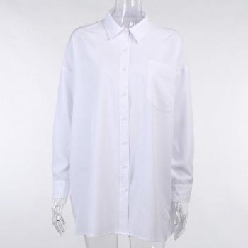 NCLAGEN Casual White Blouse for Men