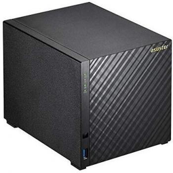 NAS Asustor AS3204T V2 Nero – 3.5 Drive Bays, 2 Gigabit Ethernet