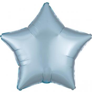 Palloncino Raso Ghiaccio Blu 43cm