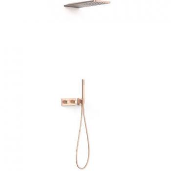 Oro Rosa Mate Kit Grifo 2 Vías B-System 30725205OPM