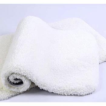 Non Slip Bath Mat Set 2 Pack Thickened Bathroom Rug Absorbent Ultra Soft Microfiber Carpet Quick-drying Machine Washable