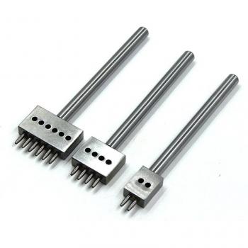 Multi‑Hole Leather Puncher – 1mm Diameter, 4/5/6/8mm Intervals