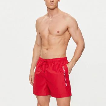 Short de Baño Rojo Tommy Hilfiger para Hombre