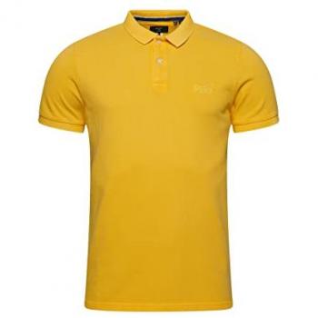 Superdry Polo Giallo Vint Destroy 3XL