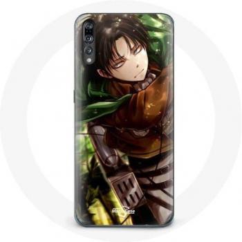 Coque Huawei P20 Pro Levi Ackerman Design Attaque des Titans