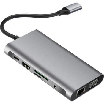 Adaptador USB‑C Power Hub 10 en 1