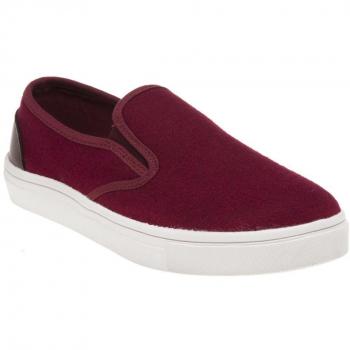 Superdry Core Damen Sneaker in Dunkelrot