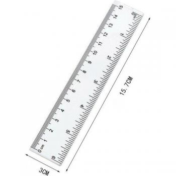 Règle droite standard/métrique