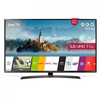 LG 43UJ634V Smart TV LED 43 4K Ultra HD HDR nera Wi‑Fi