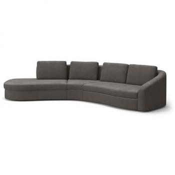 Ecksofa SIT & MORE Jazz L-Form, braun (schlamm)