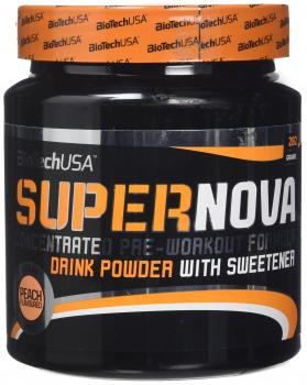 SupraNova Power Drink Pêche – BioTech USA 282 g