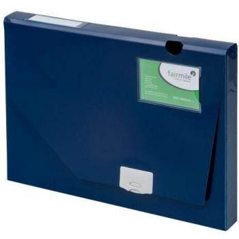 Office Document Box Polypropylene 30mm A4 Blue Pack 10