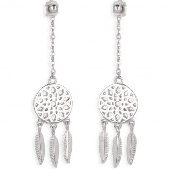Pendientes de Plata Atrapasueños 'Navajos'