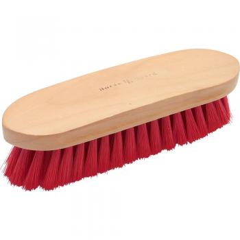 Brosse Dandy pour équidés Horse Guard rouge, 22,5 cm