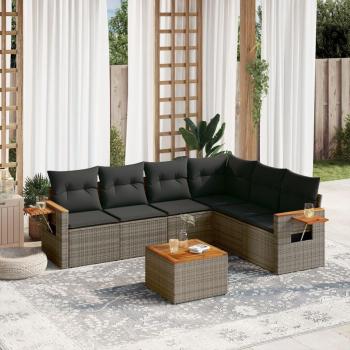 Salon de Jardin Confort Prolenta 7 Pcs